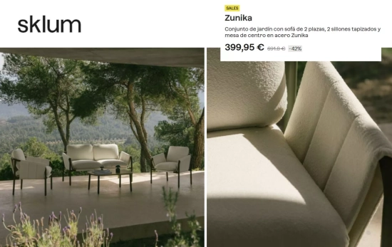 Zunika Conjunto de jardín/ SKLUM