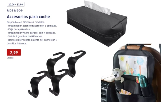 Accesorios coche/ ALDI Accesorios coche/ ALDI