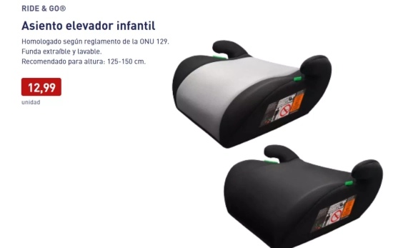 Elevador infantil/ ALDI Elevador infantil/ ALDI