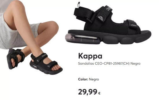 Sandalias niños Kappa/ ZAPATOS.ES Sandalias niños Kappa/ ZAPATOS.ES