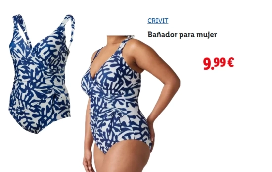 Bañador para mujer/ LIDL Bañador para mujer/ LIDL