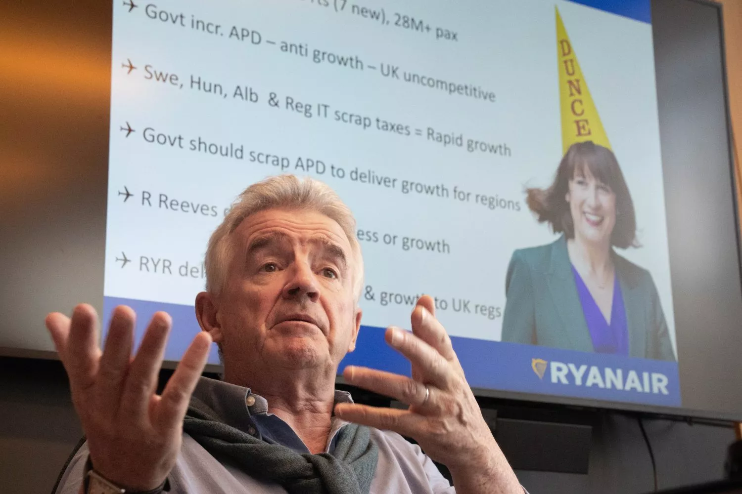 El CEO de Ryanair Michael O'Leary   Stefan Rousseau   EP