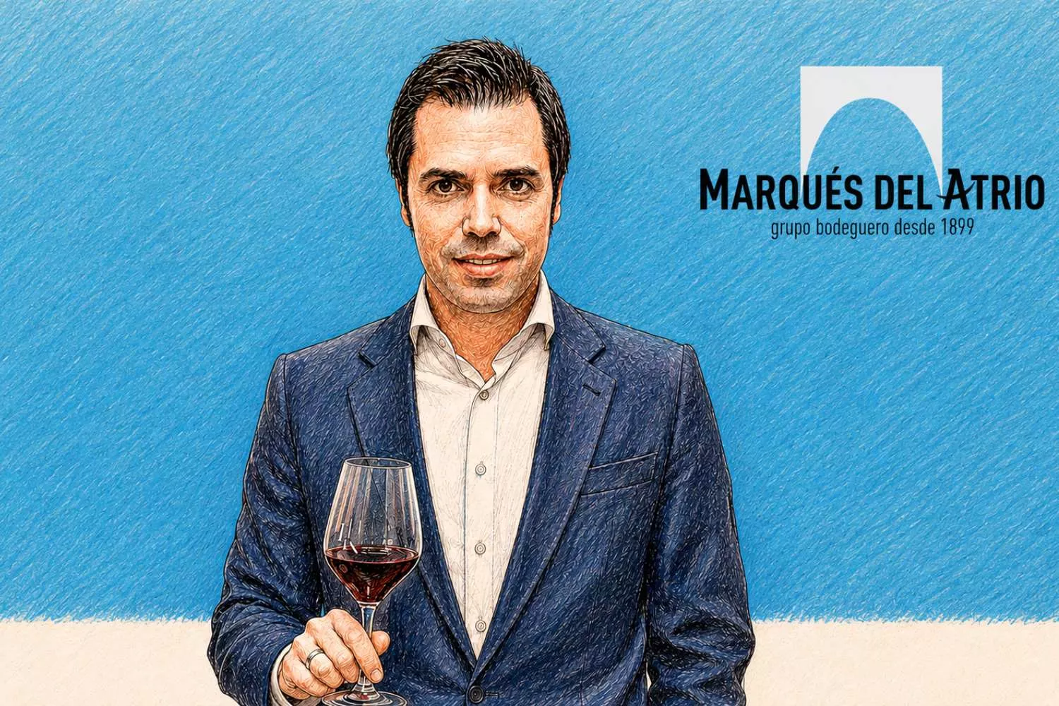 Jorge Rivero, de Marqués del Atrio / FOTOMONTAJE CONSUMIDOR GLOBAL