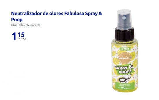 Neutralizador de olores/ ACTION