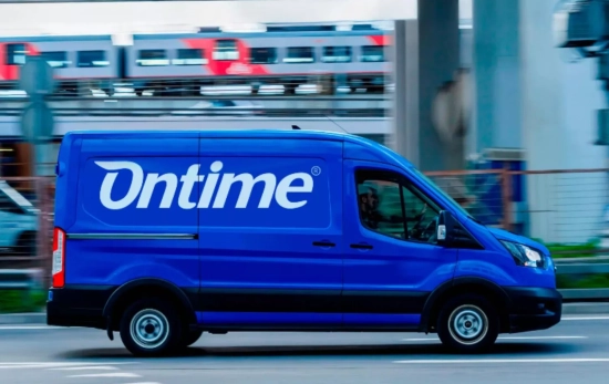 Una furgoneta de Ontime / ONTIME