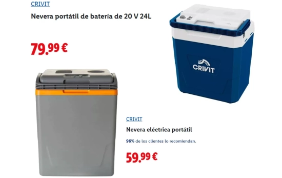 Nevera eléctrica/ LIDL