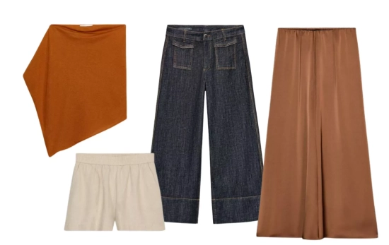 Posibles combinaciones del top de Zara/ Fotomontaje Consumidor Global