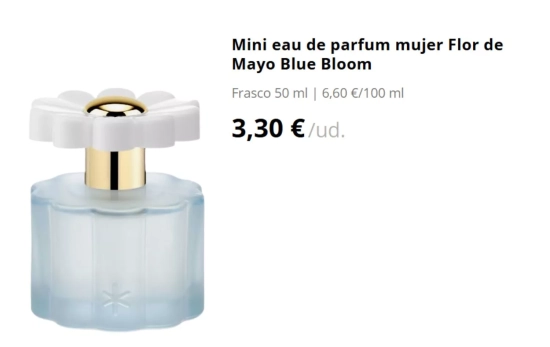  Blue Bloom de Flor de Mayo/ MERCADONA