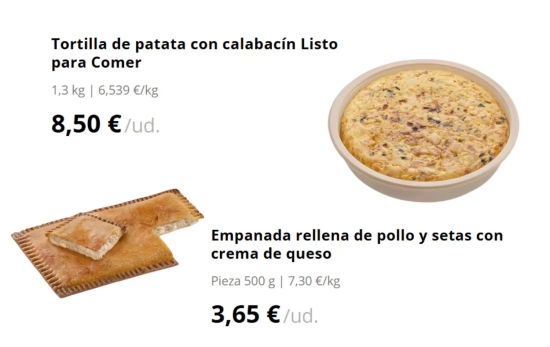 Tortilla y empanada ya hechas/ MERCADONA Tortilla y empanada ya hechas/ MERCADONA