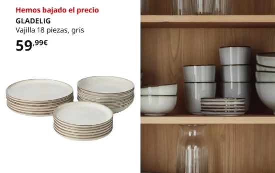 Gladelig por 59,99 euros / IKEA