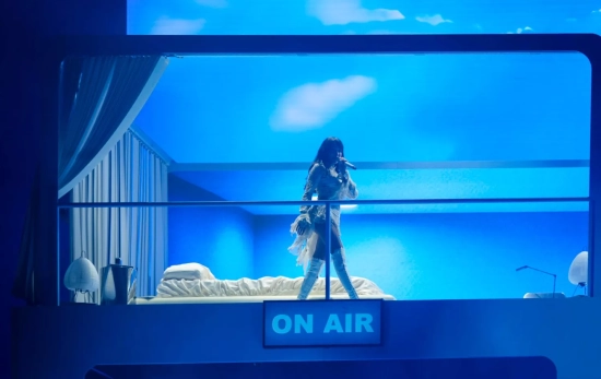 mágenes del concierto de Aitana. a 9 de mayo de 2026 en Roquetas de Mar, Almería