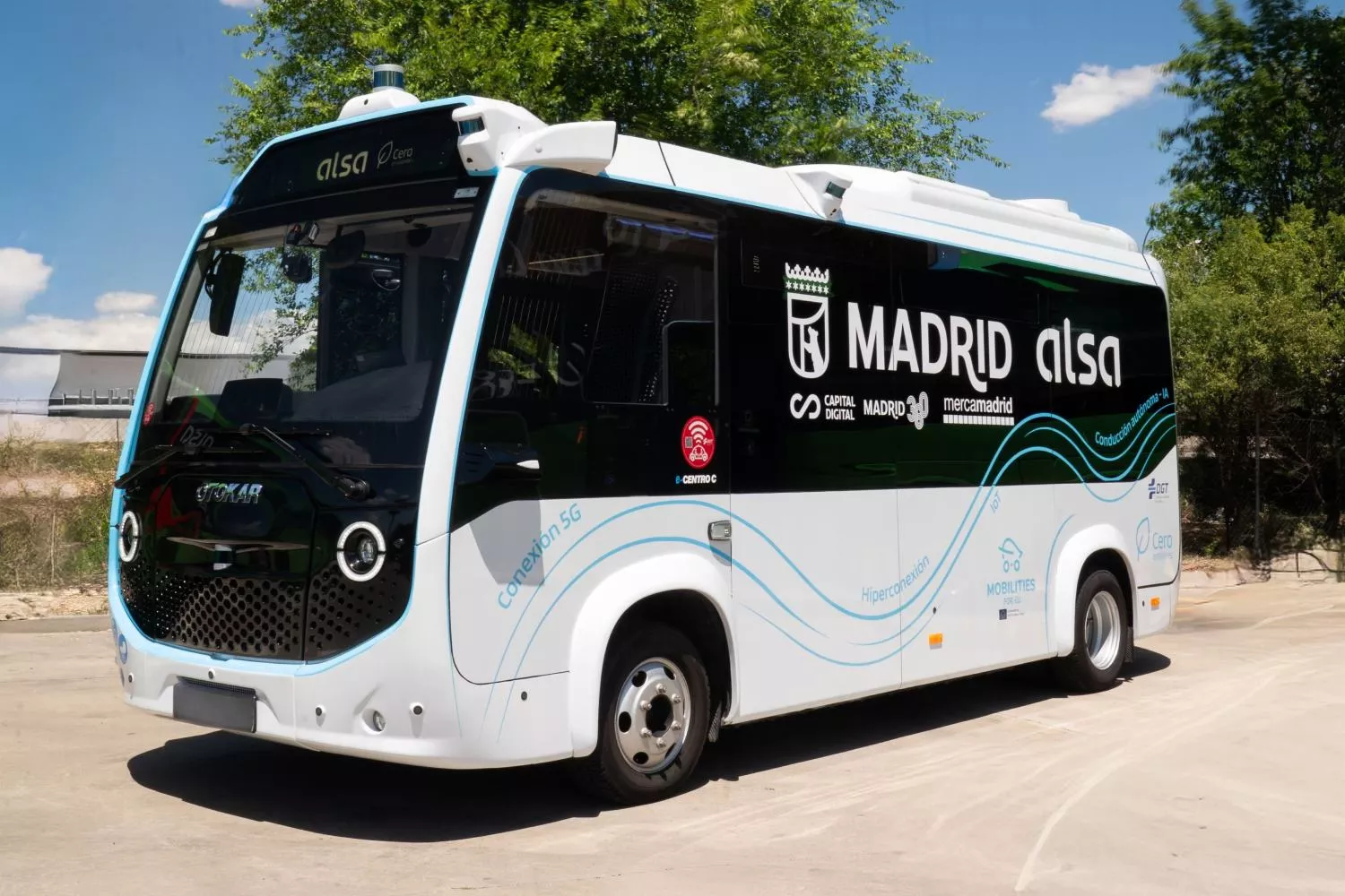 El nuevo vehículo autónomo de Alsa / AYUNTAMIENTO DE MADRID