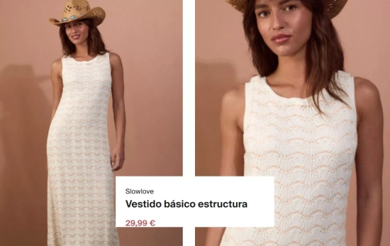 Vestido de punto/ SLOWLOVE Vestido de punto/ SLOWLOVE