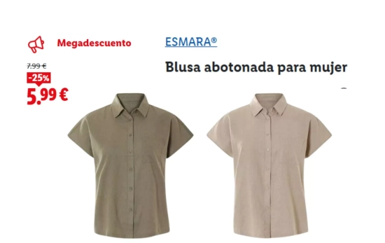 Sobrecamisa/ LIDL Sobrecamisa/ LIDL