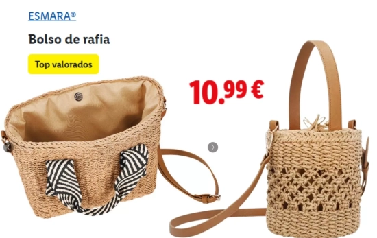 Bolso de rafia/ LIDL Bolso de rafia/ LIDL