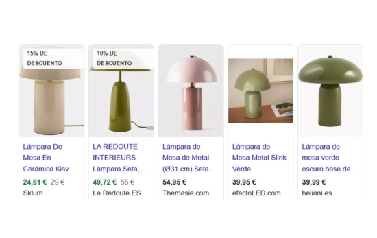 Lámpara seta / GOOGLE
