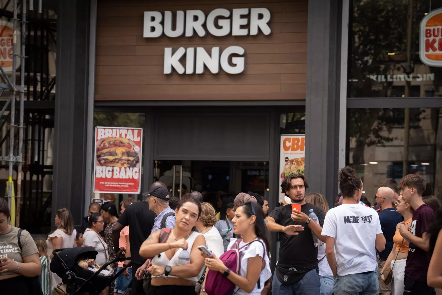 Un restaurante de la franquicia Burger King en Barcelona / EUROPA PRESS - DAVID ZORRAKINO