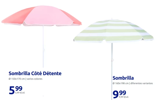 Sombrilla de playa/ Action Sombrilla de playa/ Action