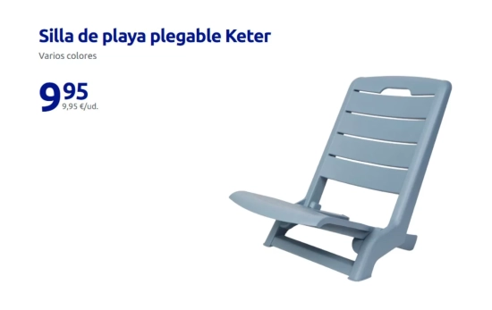 Silla de Playa/ ACTION Silla de Playa/ ACTION