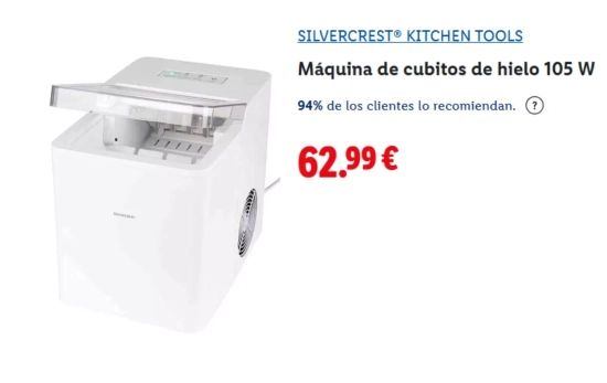 Máquina para hacer hielo/ LIDL Máquina para hacer hielo/ LIDL