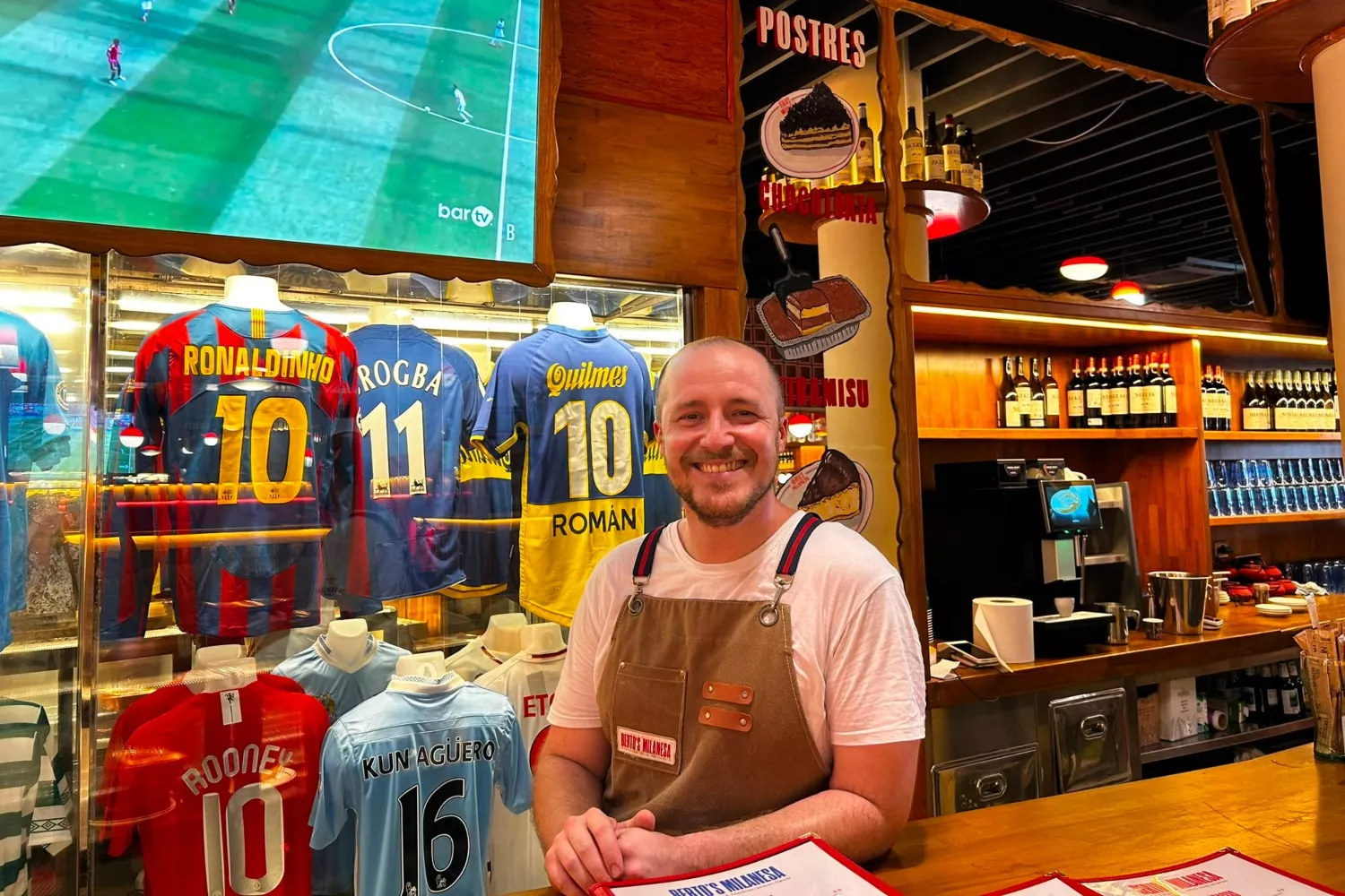 Nacho Barberán, director de Berto's Milanesa   ANA CARRASCO