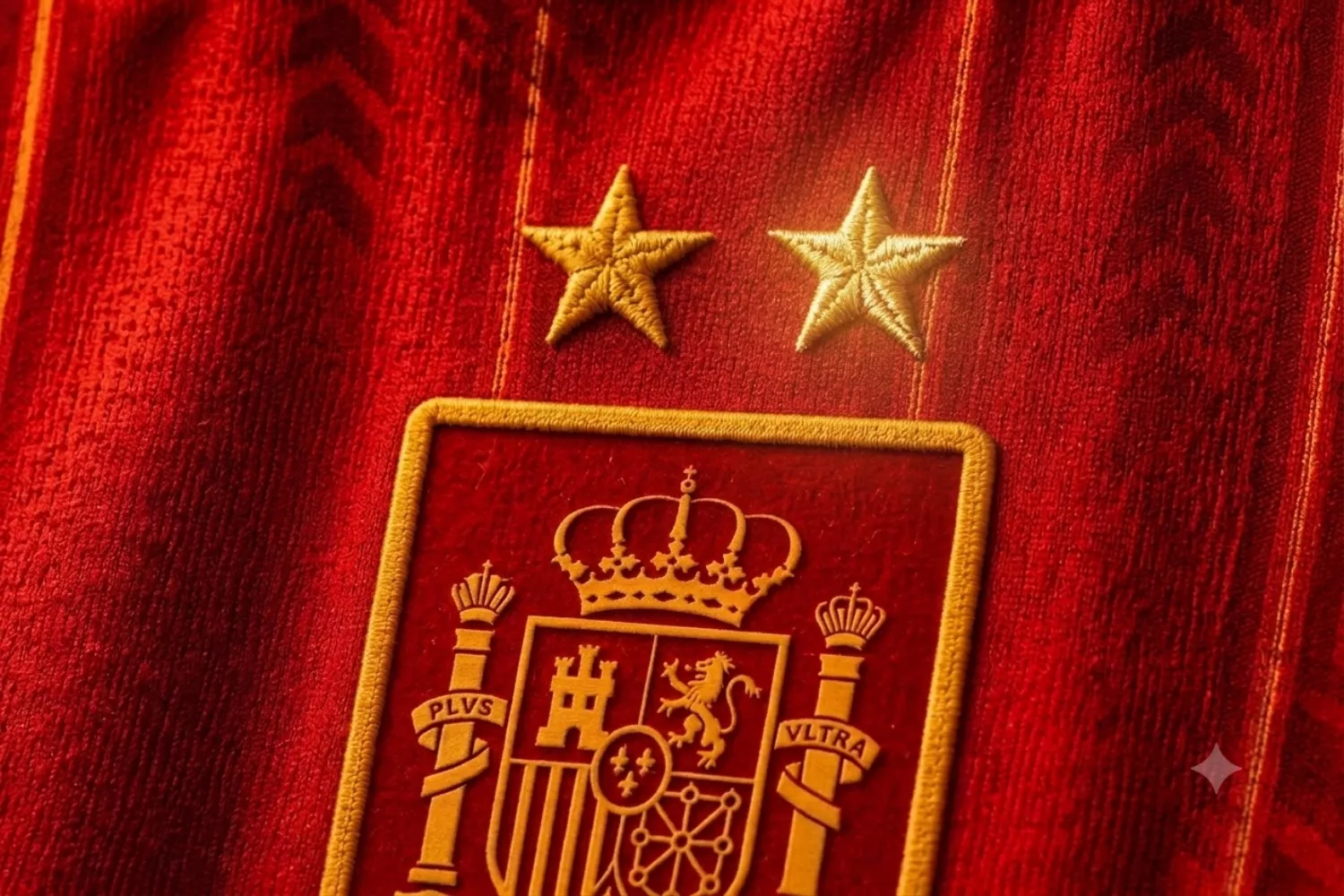 Camiseta de España con la segunda estrella FOTOMONTAJE Camiseta de España con la segunda estrella FOTOMONTAJE