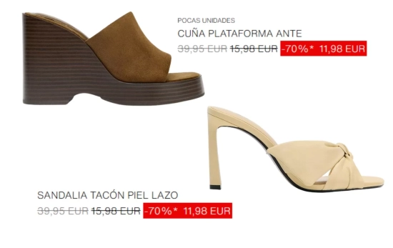 Zapatos de piel al 80% de descuento / ZARA Zapatos de piel al 80% de descuento / ZARA