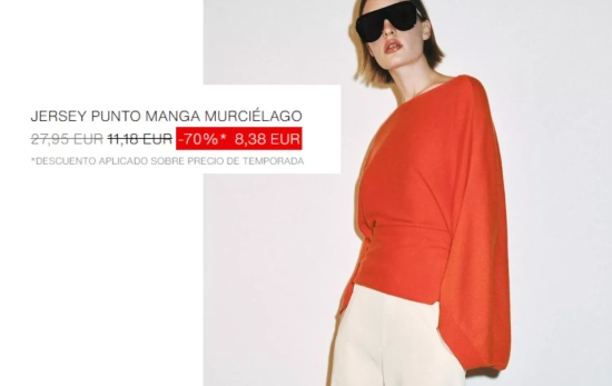 Jersey al 80% de descuento/ ZARA Jersey al 80% de descuento/ ZARA