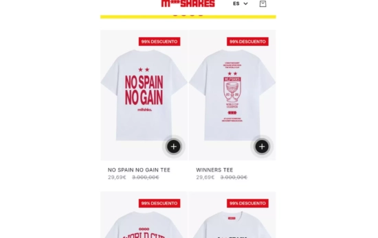 Camisetas de la web / REDES SOCIALES Camisetas de la web / REDES SOCIALES
