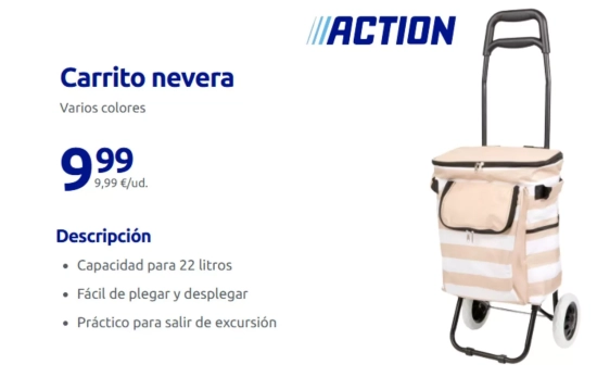 Carrito nevera/ ACTION Carrito nevera/ ACTION