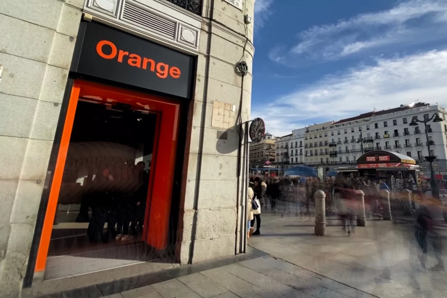 Una tienda de Orange en Madrid