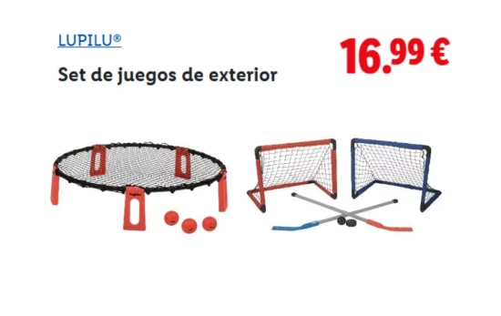 Set de juegos de exterior/ LIDL Set de juegos de exterior/ LIDL