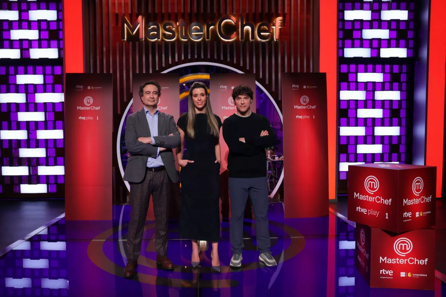Pepe Rodríguez, Marta Sanahuja y Jordi Cruz, de Masterchef / EUROPA PRESS - JOSE RAMON HERNANDO