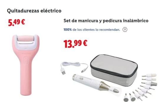 Lima de uñas y pies/ LIDL