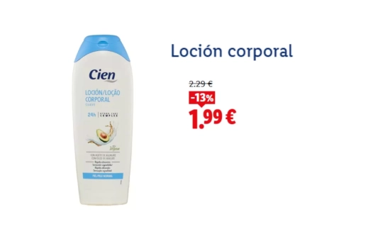 Loción corporal/ LIDL