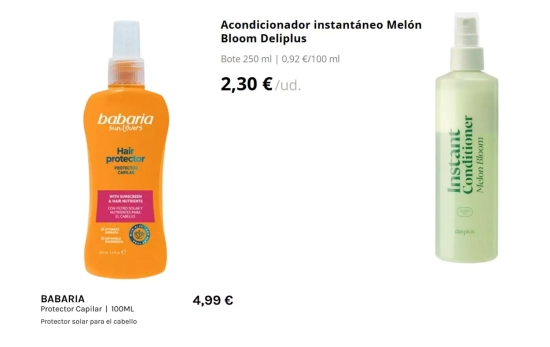 Acondicionador y protector solar capilares, dos productos indispensables para tu melena en verano/ MERCADONA & DRUNI Acondicionador y protector solar capilares, dos productos indispensables para tu melena en verano/ MERCADONA & DRUNI