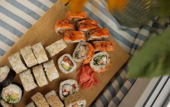 Tabla de sushi / PEXELS