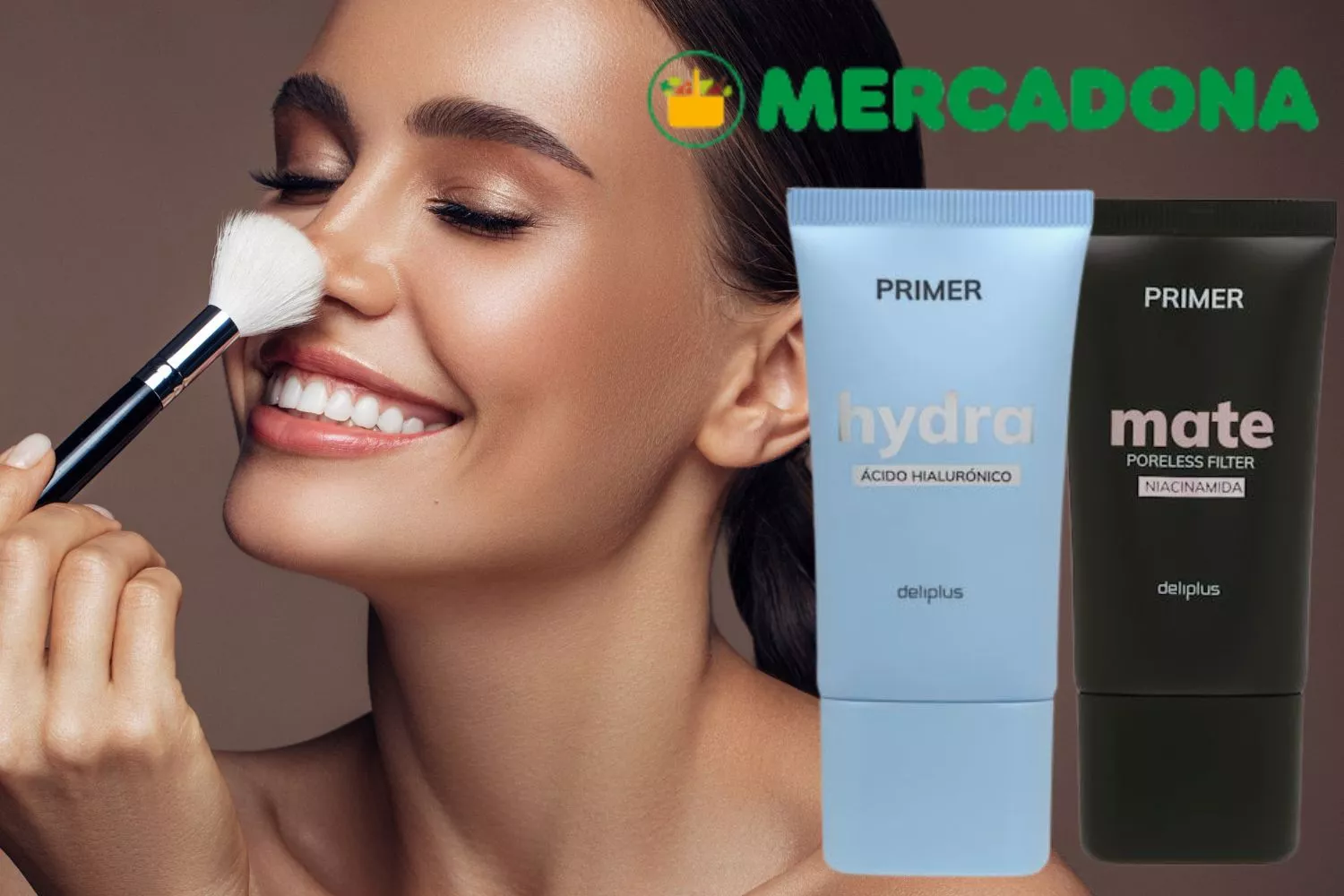 Las nuevas prebases de maquillaje de Mercadona para perfeccionar tu piel / Fotomontaje CONSUMIDOR GLOBAL