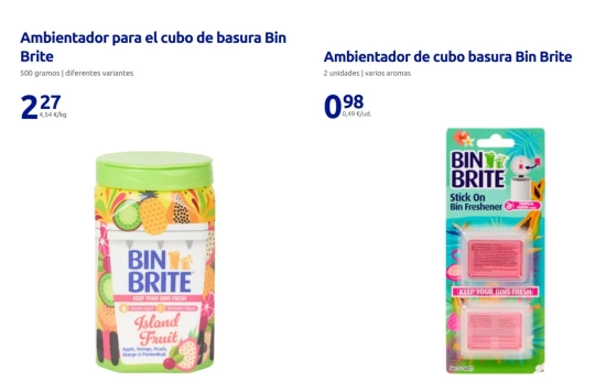 Ambientadores cubo/ Action