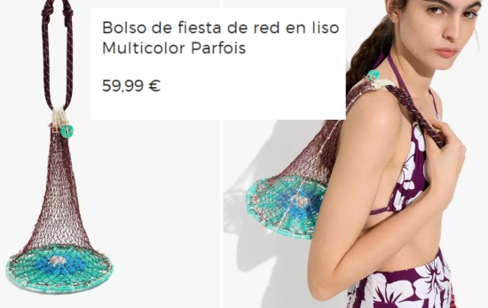 Bolso fiesta red pequeño/ PARFOIS Bolso fiesta red pequeño/ PARFOIS