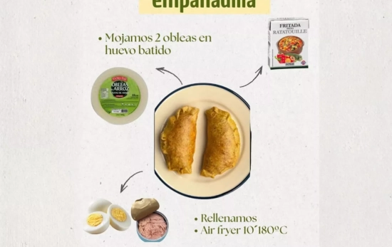 Empanadillas de atún y pisto/ @albamindset Empanadillas de atún y pisto/ @albamindset