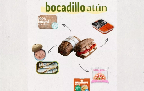 Bocadillo de atún/ @albamindset Bocadillo de atún/ @albamindset