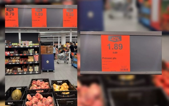 Etiqueta de los paraguayos de Aldi / CEDIDA - FOTOMONTAJE CG Etiqueta de los paraguayos de Aldi / CEDIDA - FOTOMONTAJE CG