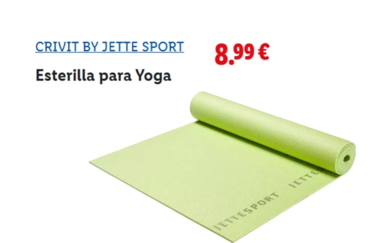 Esterilla para yoga/ LIDL Esterilla para yoga/ LIDL