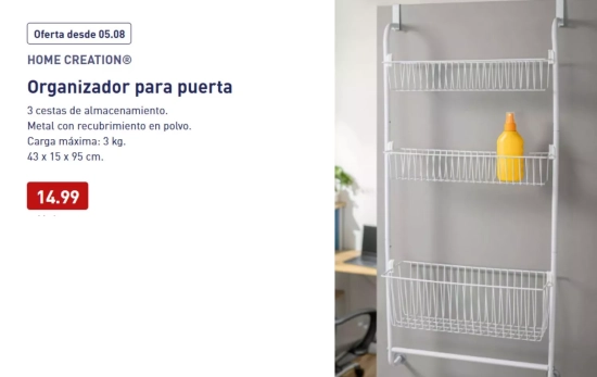 Organizador de puertas/ ALDI