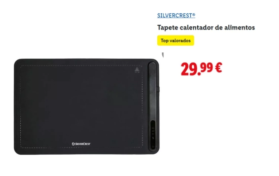 Tapete calentador/ LIDL Tapete calentador/ LIDL