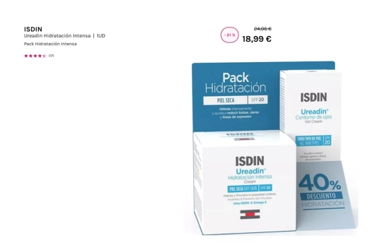 ISDIN Ureadin Hidratación Intensa/ DRUNI ISDIN Ureadin Hidratación Intensa/ DRUNI