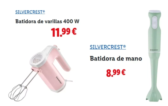 Batidora de mano y de varillas/ LIDL Batidora de mano y de varillas/ LIDL
