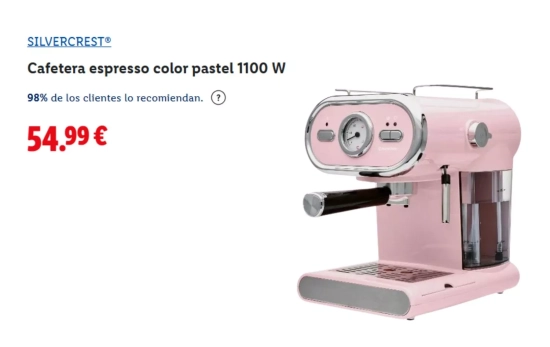 Cafetera espresso/ LIDL Cafetera espresso/ LIDL