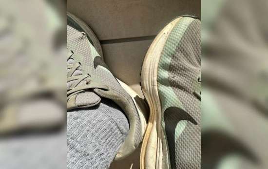 Las zapatillas Nike de Mpumi Lelo / CEDIDA